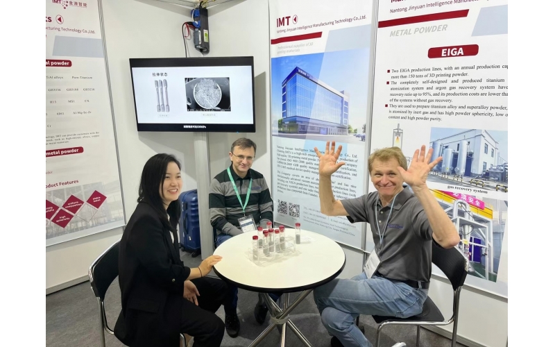 金源智能在Formnext展出高性能金屬粉末，以中國制造拓展國際市場