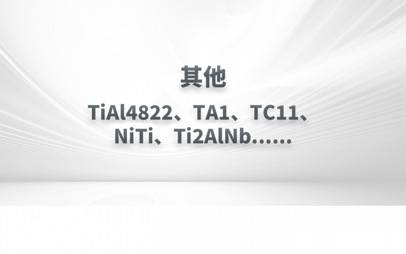 其他鈦合金粉末